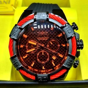 FIRM PRICE-New Invicta Bolt Cable Chronograph Men's Watch.